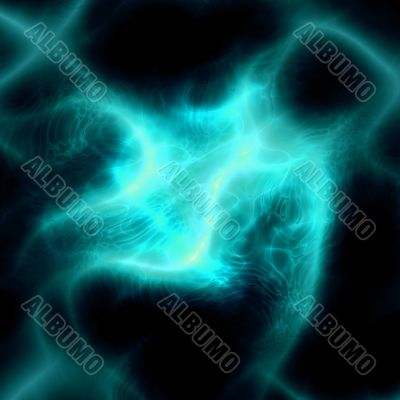 Energy aura abstract