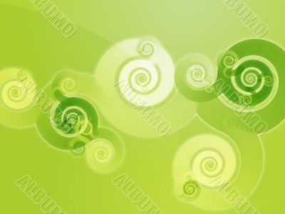 Swirly spiral background