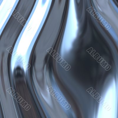 Warped metal chrome Warped metal chrome