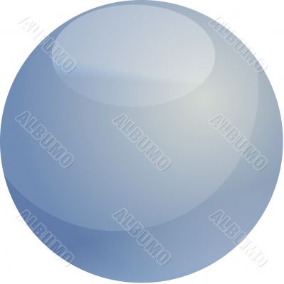 Glossy sphere illustration Glossy sphere illustration
