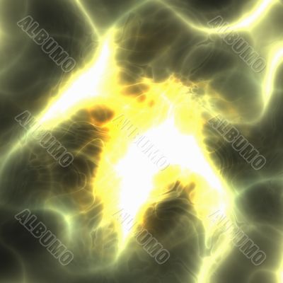 Energy aura abstract