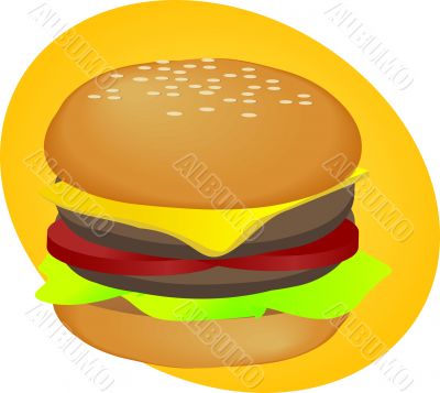 Hamburger fastfood