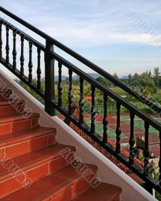 Outdoor stairs