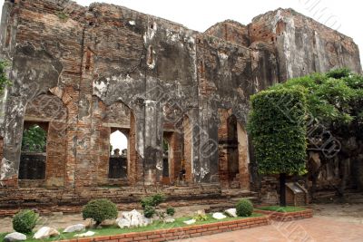 Ruins in palace