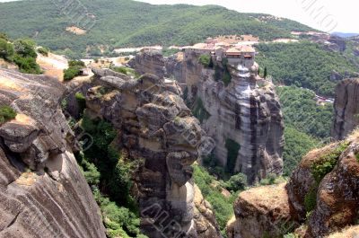 meteora monastery complex