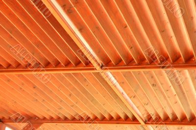 Wooden roof