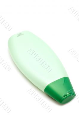 Plastic Green bottle