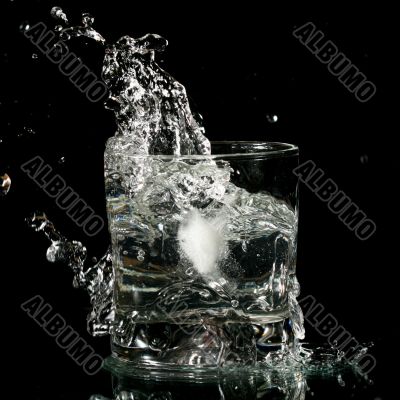 alcohol splash