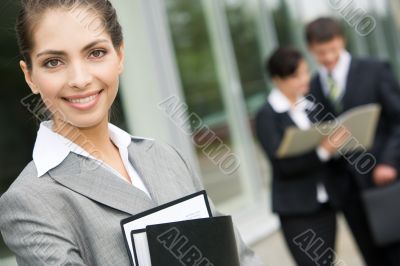 Good-looking woman Good-looking woman