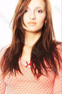 Long Haired Sexy Woman