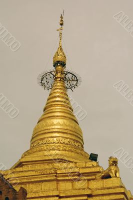 Golden spire