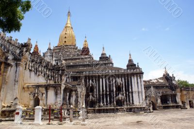 Ananda temple in Bagan