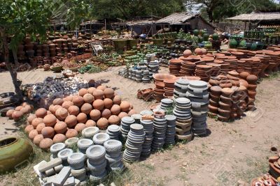 Pottery on the market