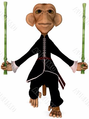 Toon Monkey-Kung Fu Toon Monkey-Kung Fu