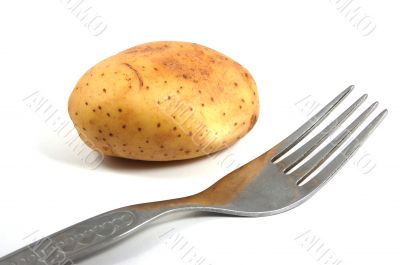 Fork and Potato