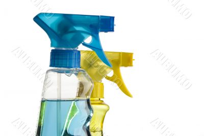 spray bottles