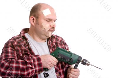 Clumsy handyman