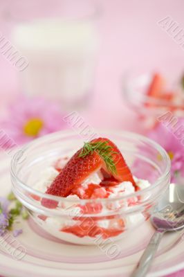 Strawberry dessert