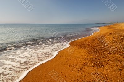 Sandy beach