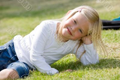 Cheeky little girl Cheeky little girl