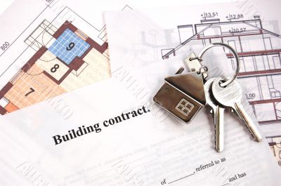 Keys on building contract