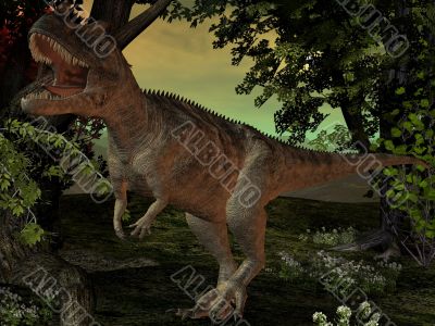 Ceratosaurus nasicornis-3D Dinosaur