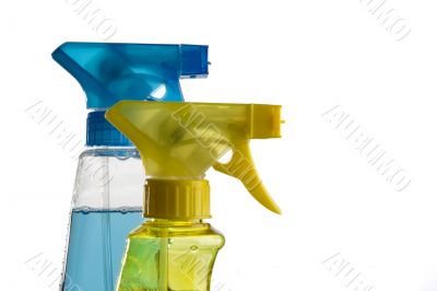 spray bottles