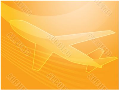 Air travel airplane illustration Air travel airplane illustration