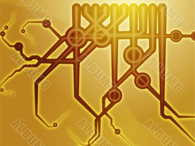 Technical schematic diagram