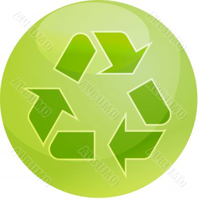 Recycling eco symbol