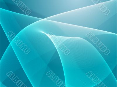 Wavy glowing colors