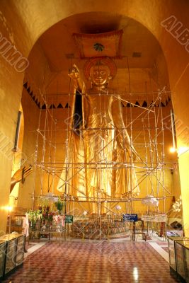 Buddha on the Mandalay hill