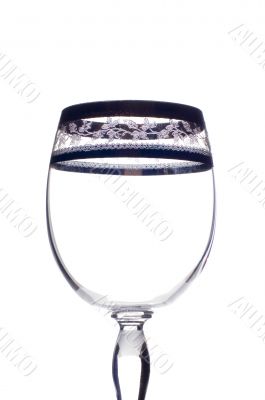 wine glass closeup