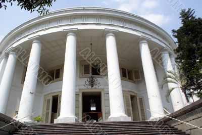 Staircase and facade