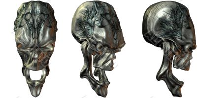 3D Fantasy Skulls