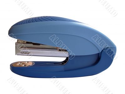 blue stapler