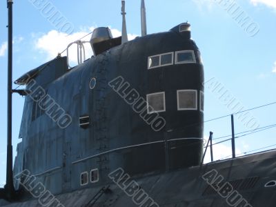 Cabin of a submarine