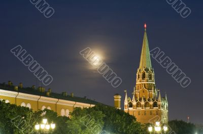 Kremlin Tower close up