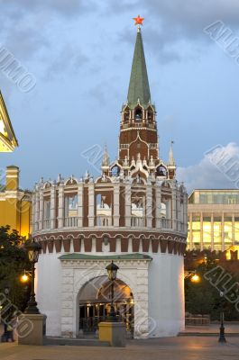 Kremlin Tower with star