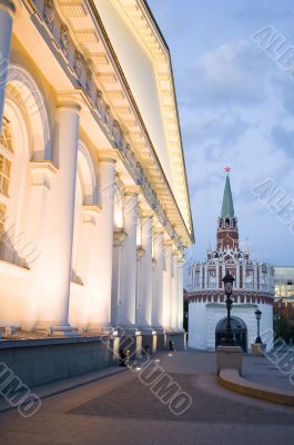 Kremlin Tower and manege