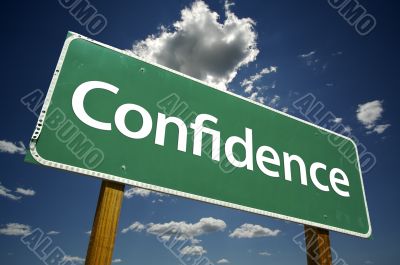 Confidence Road Sign