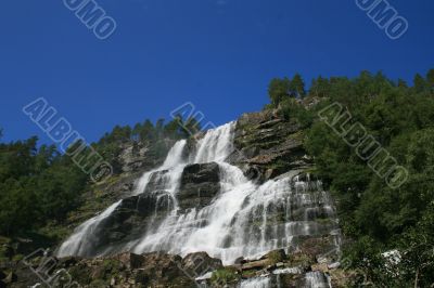 Waterfall in Norway