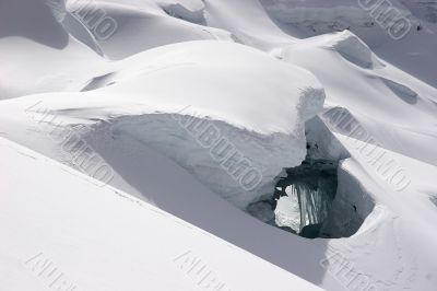 Ice bridge