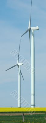 Two windturbines