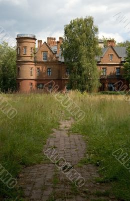 Abandoned old castle