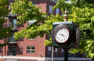 Street Corner Clock