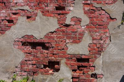 Old Brick and Stucco