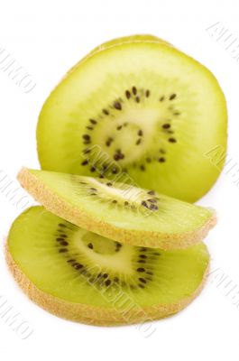 cutting kiwi closeup