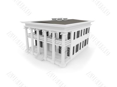 big house over white big house over white