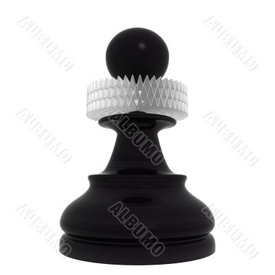 Black pawn